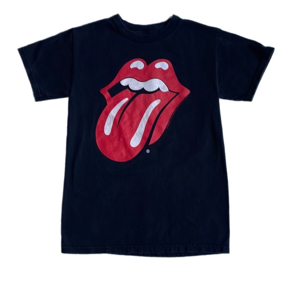 the Rolling Stones Tops - Rolling Stones Y2K Classic Tongue Tee